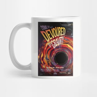 Devoured by Gravity NASA Space Comic Book Cover Mug